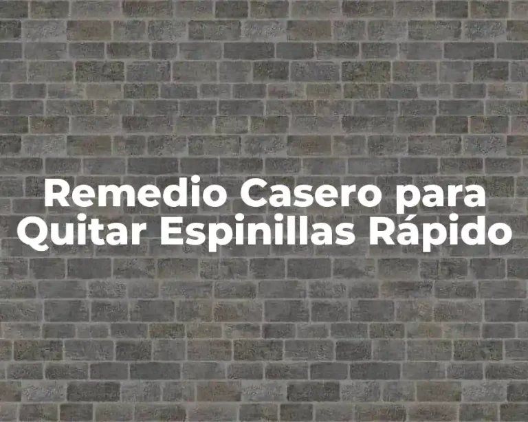Remedio Casero para Quitar Espinillas Rápido