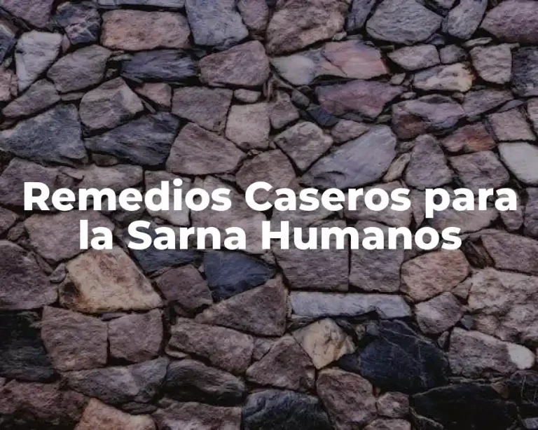 Remedios Caseros para la Sarna Humanos
