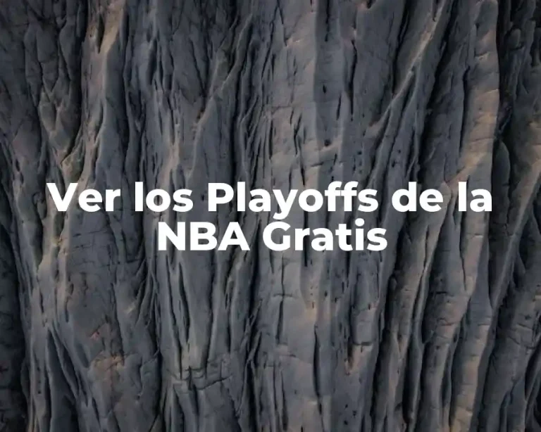 Ver los Playoffs de la NBA Gratis
