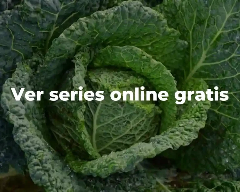 Ver series online gratis